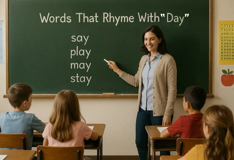 100+ Words That Rhyme With Day to Boost Vocabulary