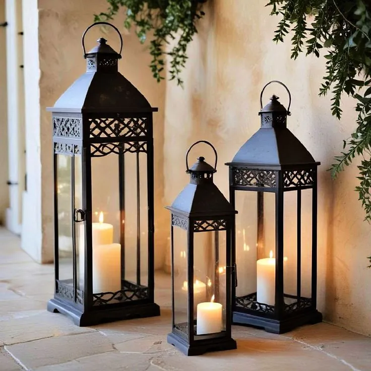 Stylish Floor Lanterns