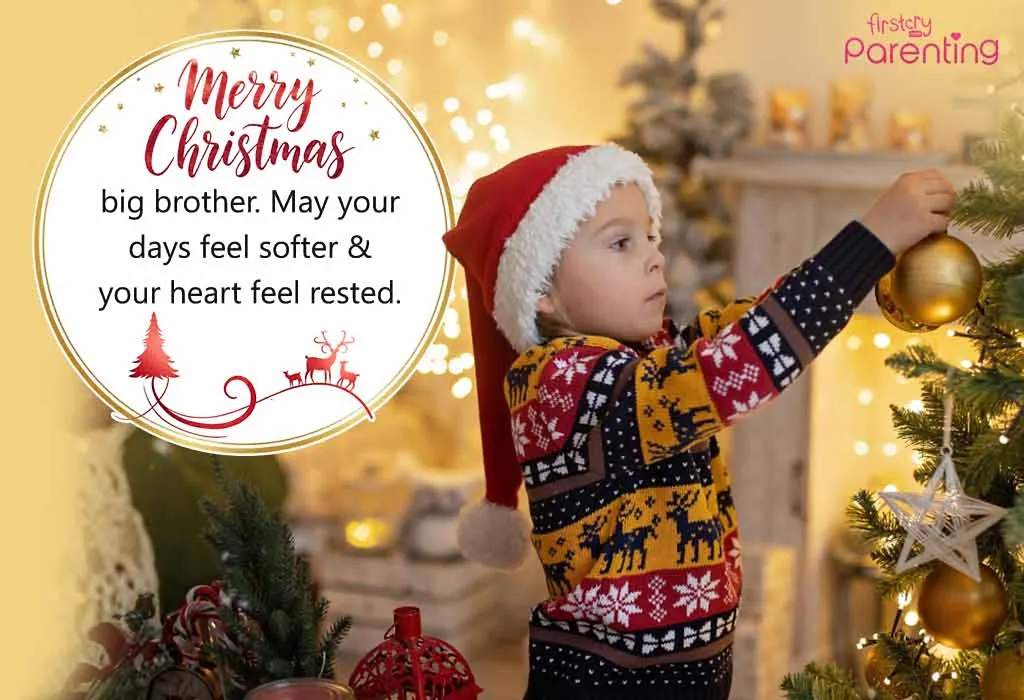 Christmas Wishes & Messages for Big Brother Christmas Wishes & Messages for Big Brother