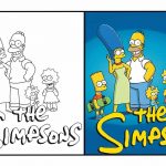 Simpsons Coloring Pages (Free Printable Sheets & Pictures)