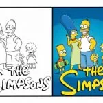 Simpsons Coloring Pages (Free Printable Sheets & Pictures)