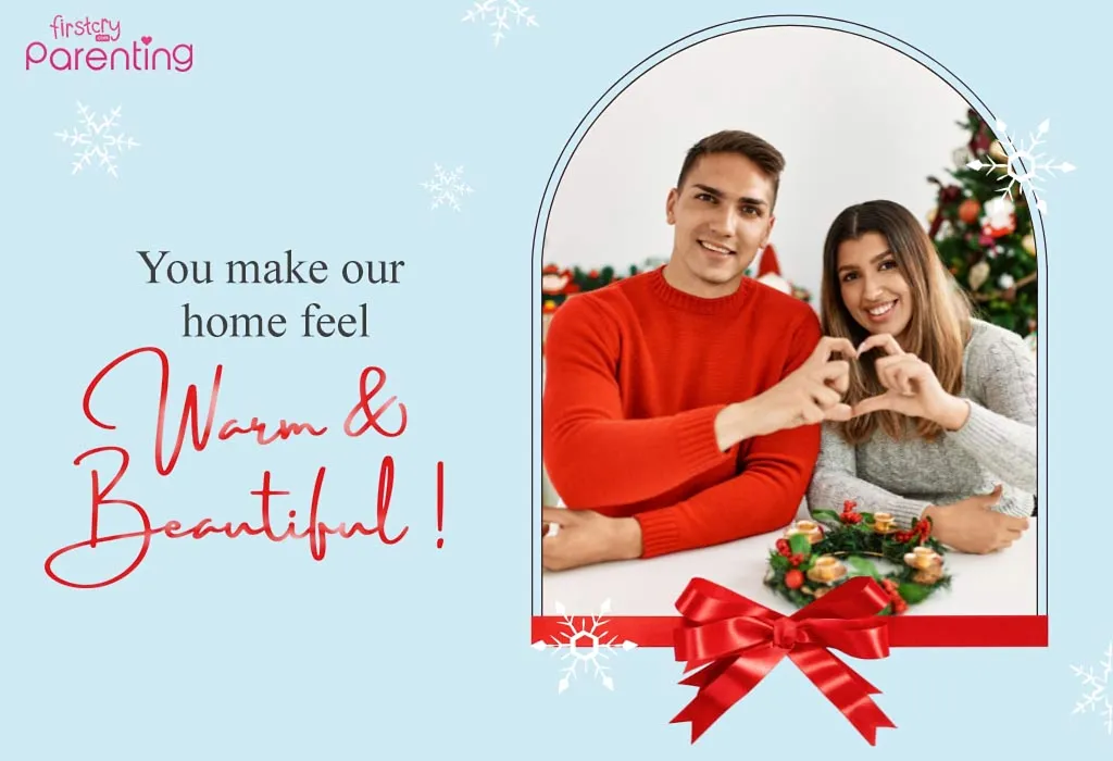 Short Christmas Wishes & Messages for Husband