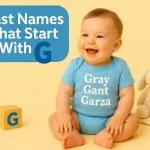 250+ Surnames or Last Names That Start With G