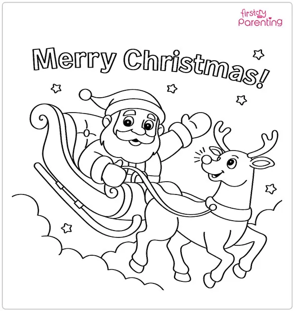 Christmas Coloring Page