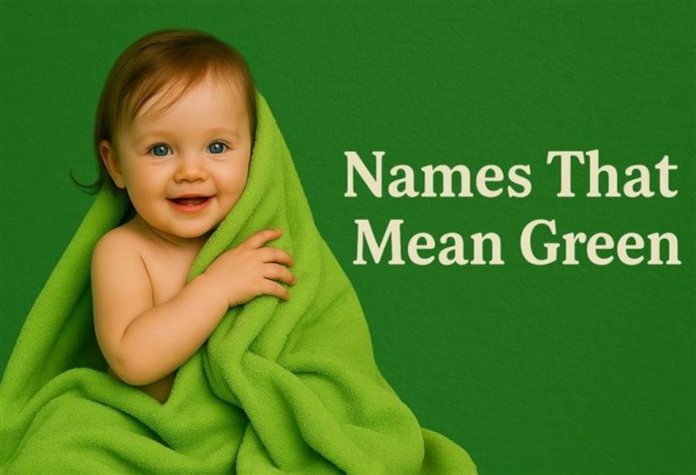 150 Names That Mean Green for Boys and Girls