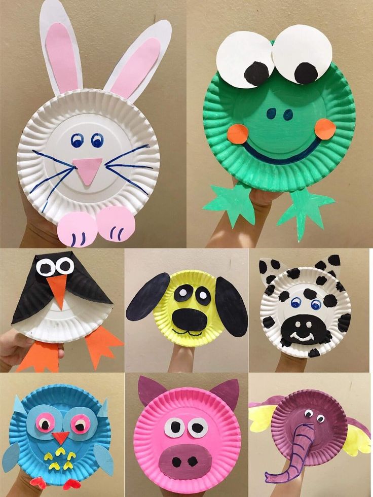 Paper Plate Animals
