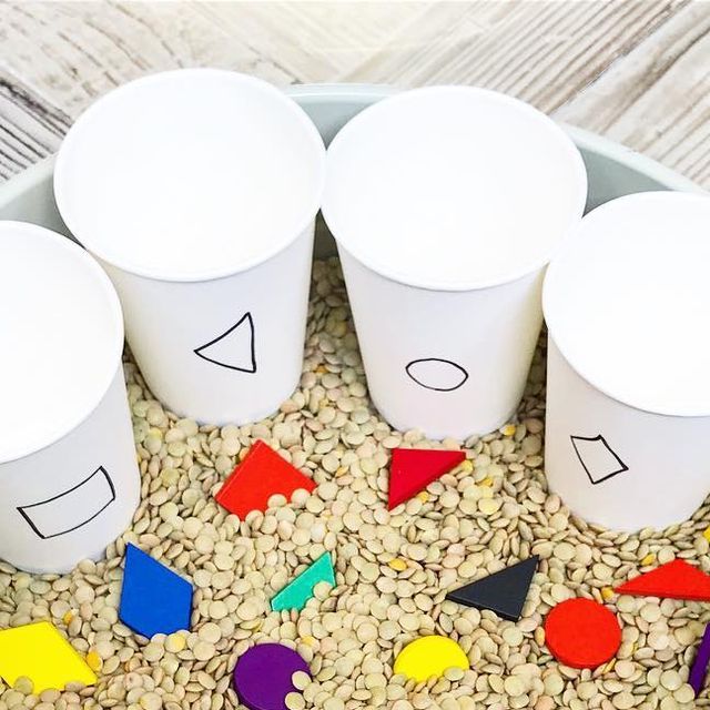 Shape Sorting Treasure Hunt