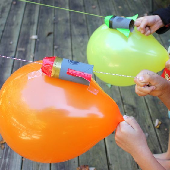 Balloon Rocket Race