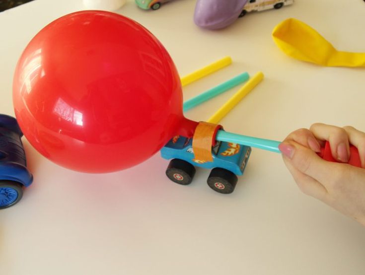 Balloon-Powered Car