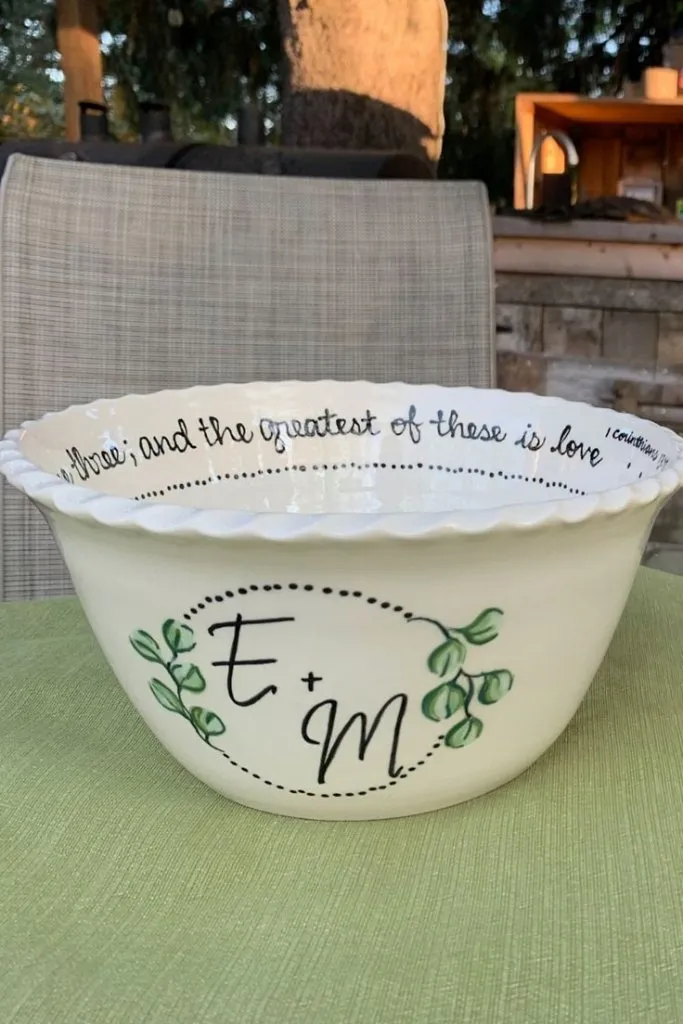 Handcrafted Keepsake Bowl