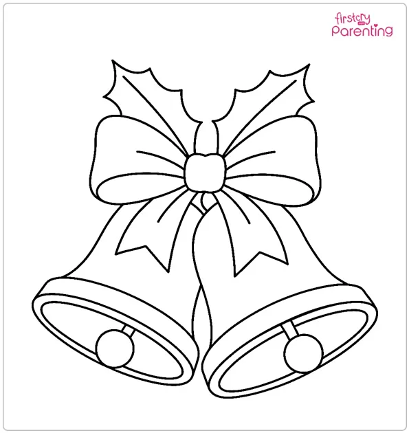 Christmas Bells Coloring Page