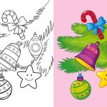 Christmas Ornaments Coloring Pages (Free Printable Sheets)