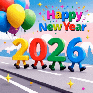 Animated New year 2026 gif Animated New year 2026 gif