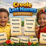 100 Creole Last Names or Surnames with Meanings