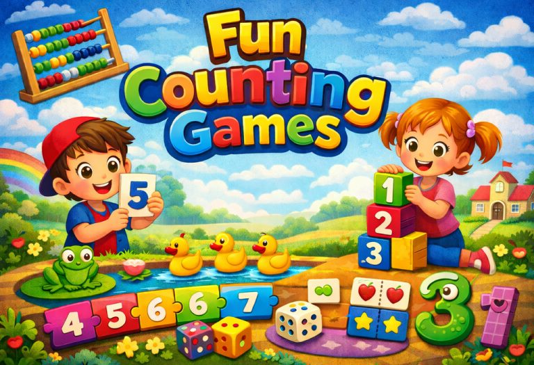 14 Fun Counting Games for Kids to Learn Numbers Easily