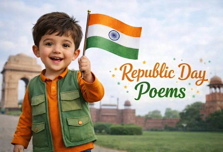 20+ Republic Day Poems in English for Kids (26th January, 2026)