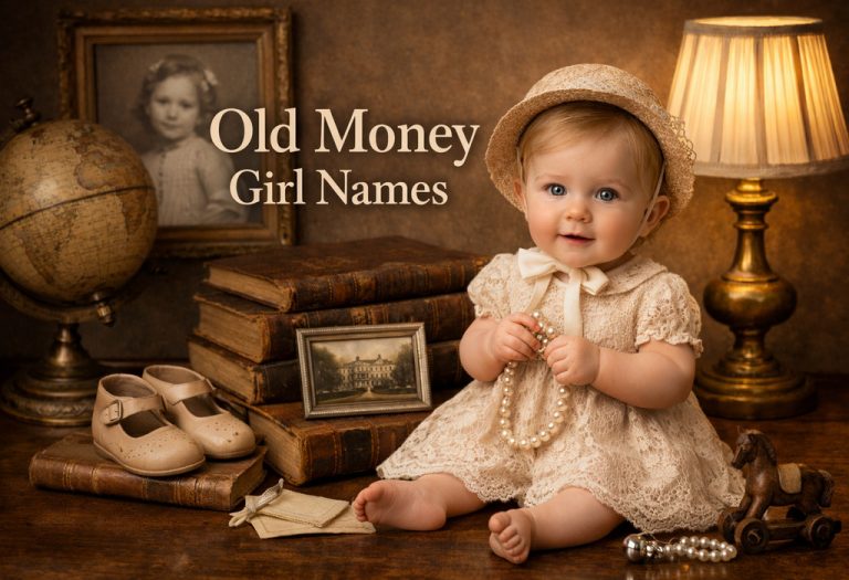 90+ Old Money Girl Names With Meanings