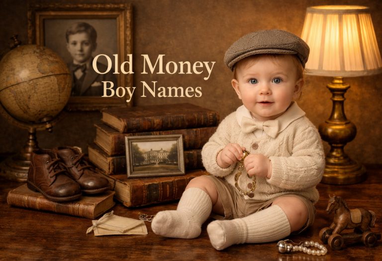 90+ Old Money Boy Names With Meanings