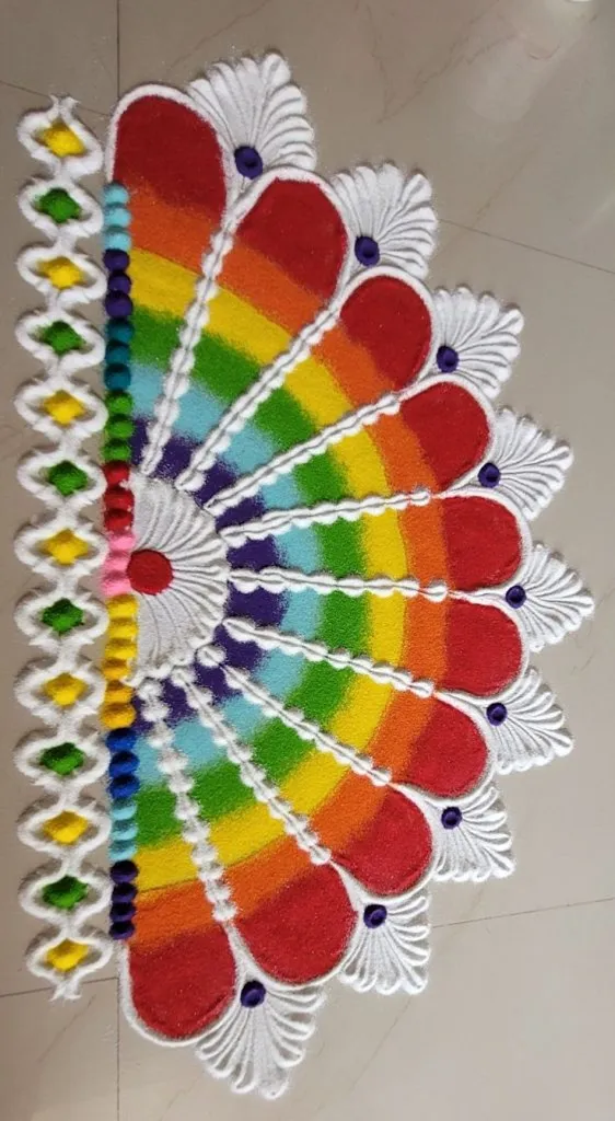 Rainbow Rangoli
