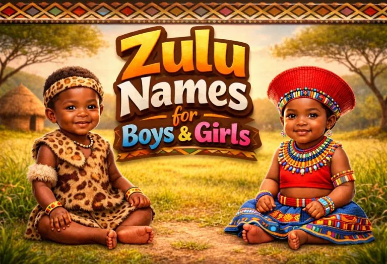 100 Zulu Names for Boys & Girls with Meanings