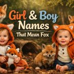 50 Baby Names That Mean Fox