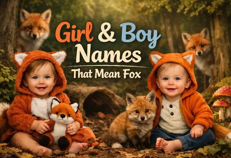 50 Baby Names That Mean Fox