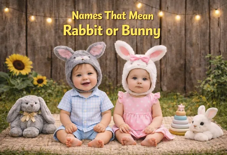 60 Names That Mean Rabbit or Bunny for Boys & Girls