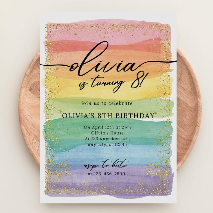 Watercolour Rainbow Cards