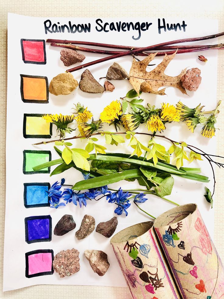 Rainbow Treasure Hunt