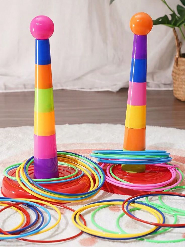 Rainbow Ring Toss