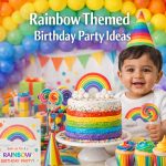 Rainbow Themed Birthday Party - Decorations, Invitation, Games and Food Ideas