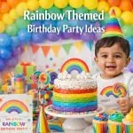 Rainbow Themed Birthday Party - Decorations, Invitation, Games and Food Ideas