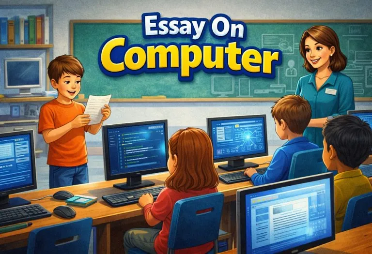 Essay on Computer in English for Students & Children