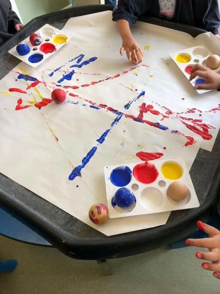 Ball Roll Painting