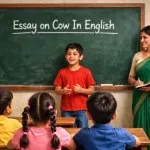 Essay on Cow in English for Students & Children