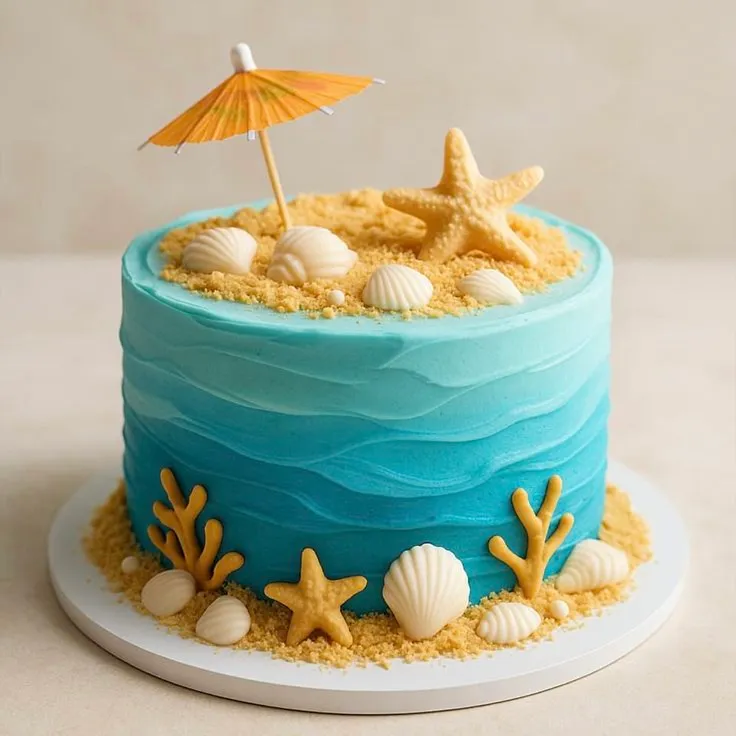 Ocean Wave Cake