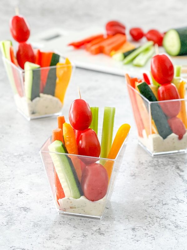Peter Rabbit Veggie Cups