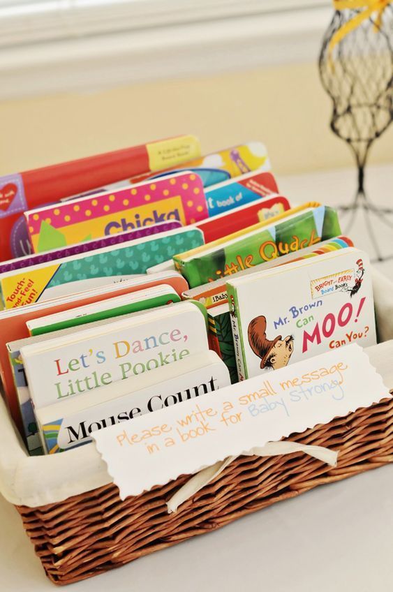 Build a Baby Library for baby shower game