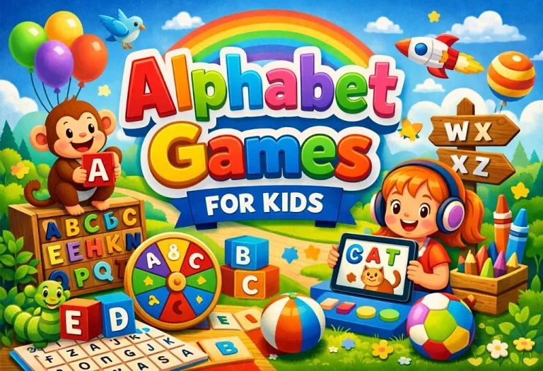 15 Alphabet Games for Kids to Learn Letters Easily