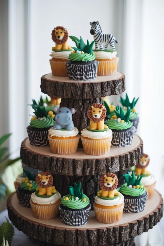 Safari Cupcakes