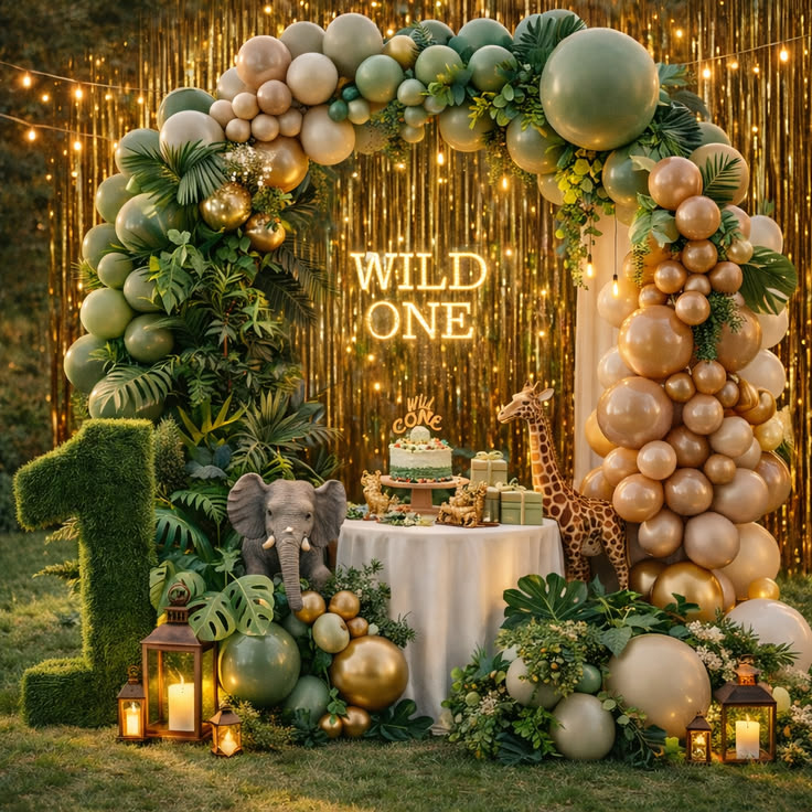 Green Balloon Setup