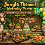 Jungle Themed Birthday Party – Decorations, Games, & Food Ideas