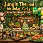Jungle Themed Birthday Party – Decorations, Games, & Food Ideas
