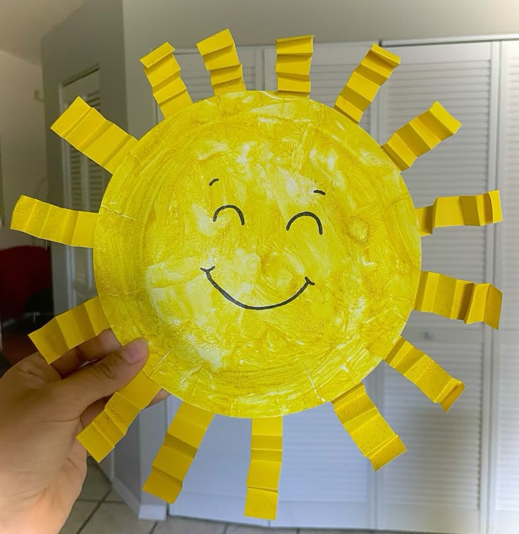 Paper Plate Sun