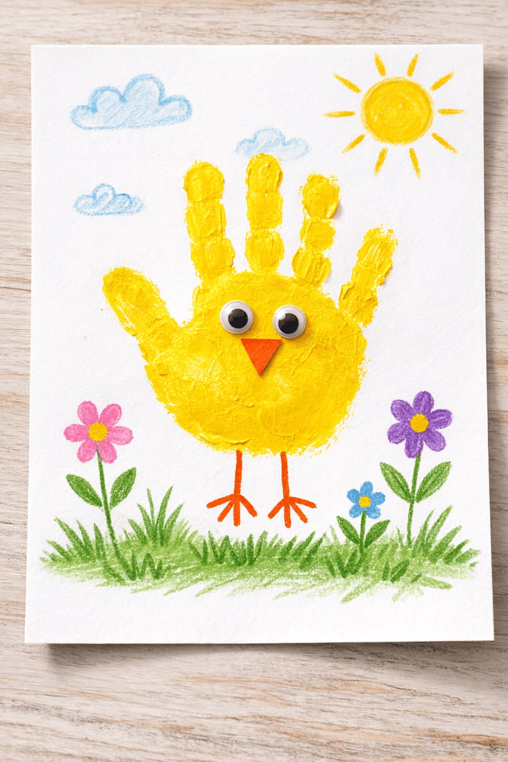 Springtime Dancing Toy Craft 25+ March Crafts for Kids to Celebrate Spring Time