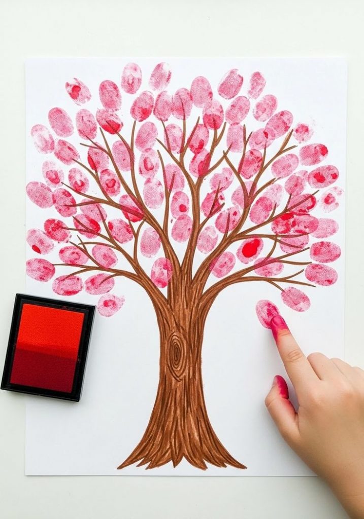 Spring Tree Painting