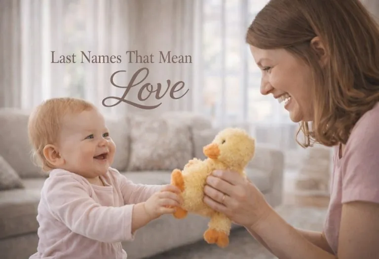 100 Last Names That Means Love