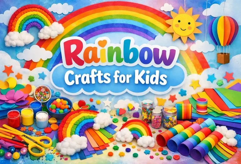 25+ Rainbow Crafts for Kids That Spark Creativity