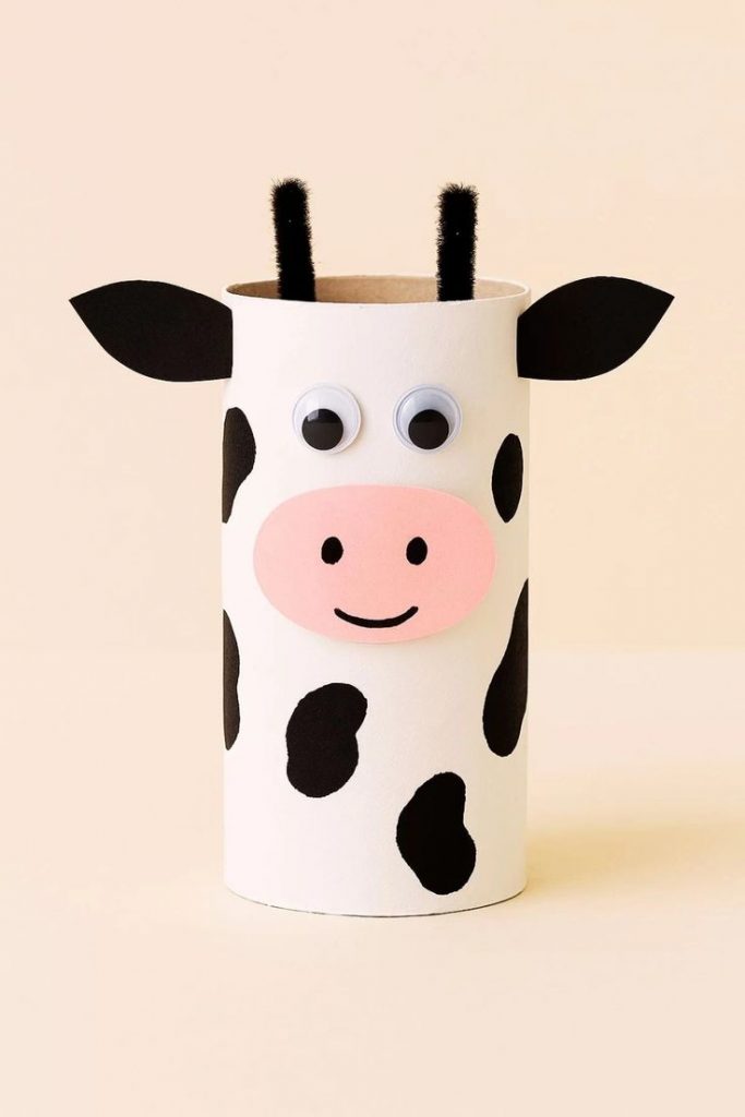 Paper Roll Animals kids summer craft