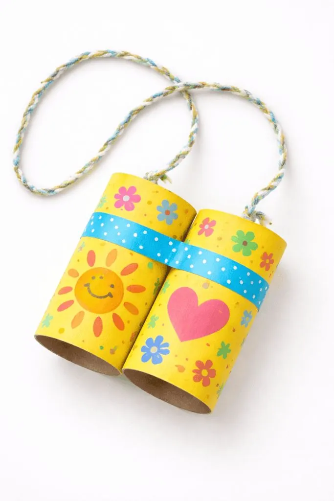 Paper Roll Binoculars